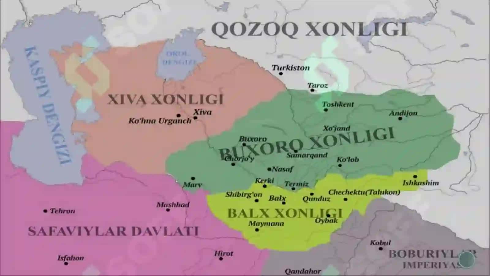Xiva xonligi tashqi siyosati 3