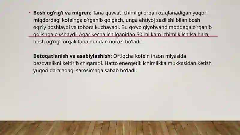 Quvvatli ichimliklar. energetiklar 3