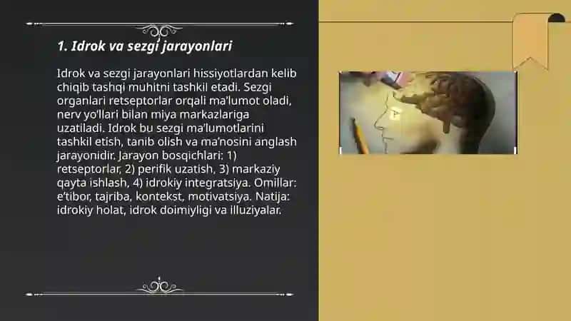 Bilish jarayonlari psixologiyasi 3