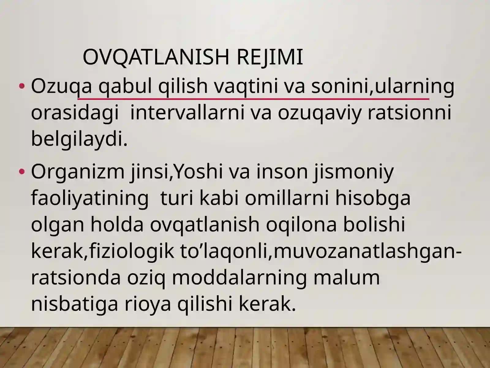Bemorlarni ovqatlantirish parhez stollari 3