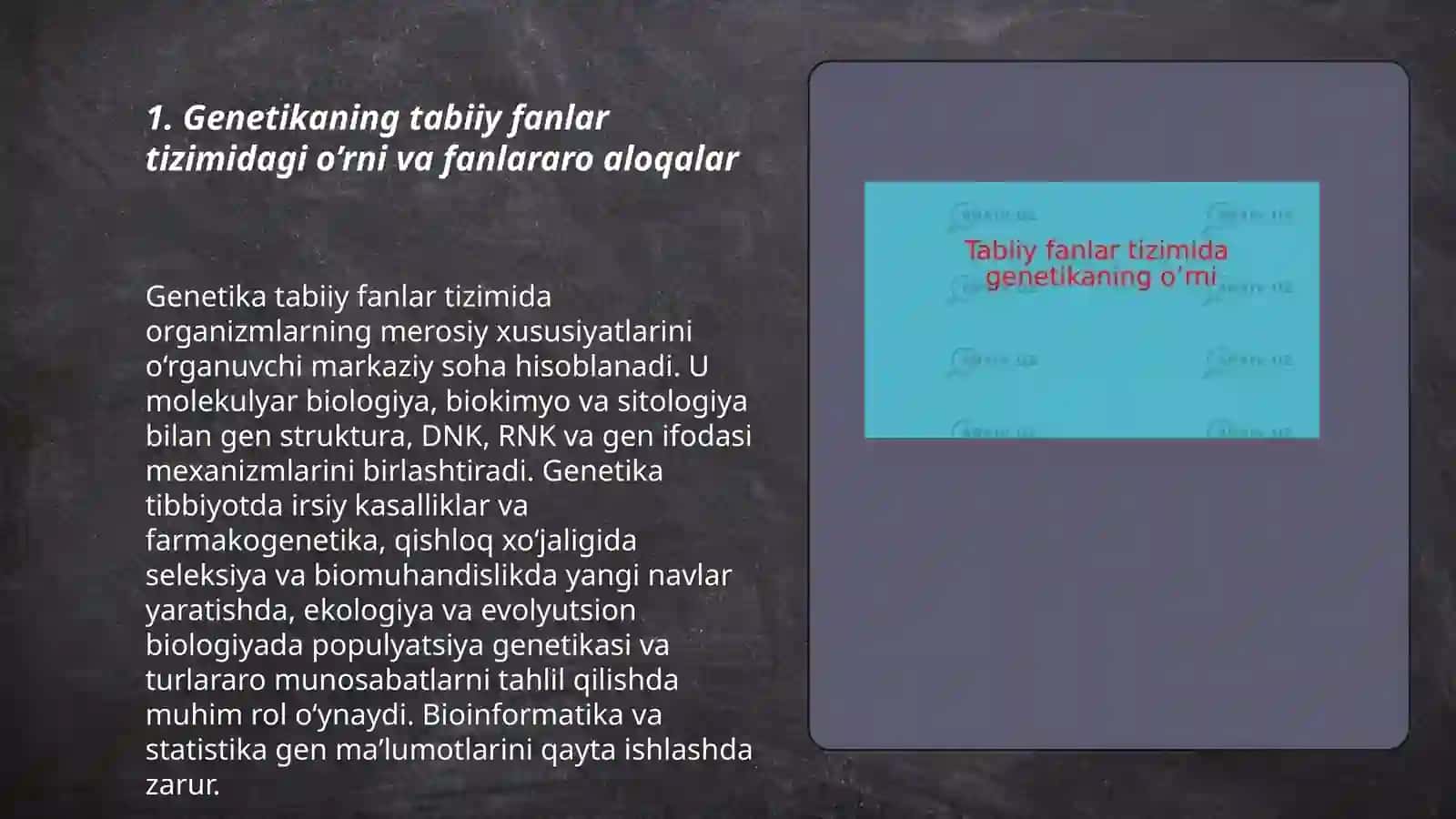 Genetika 3