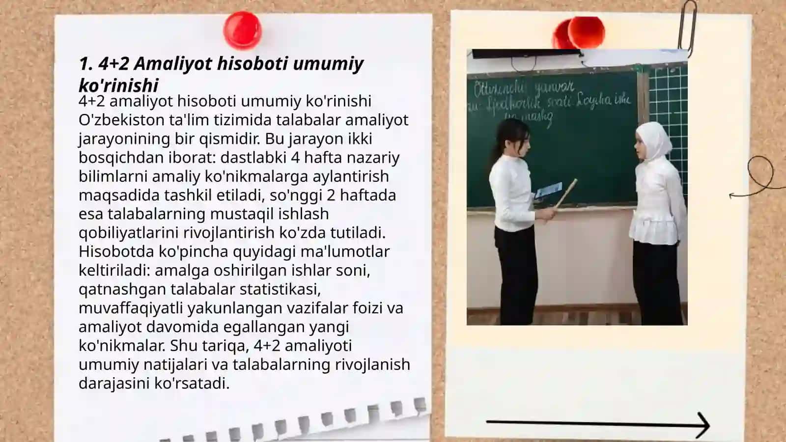 4+2 Amaliyot hisoboti 3