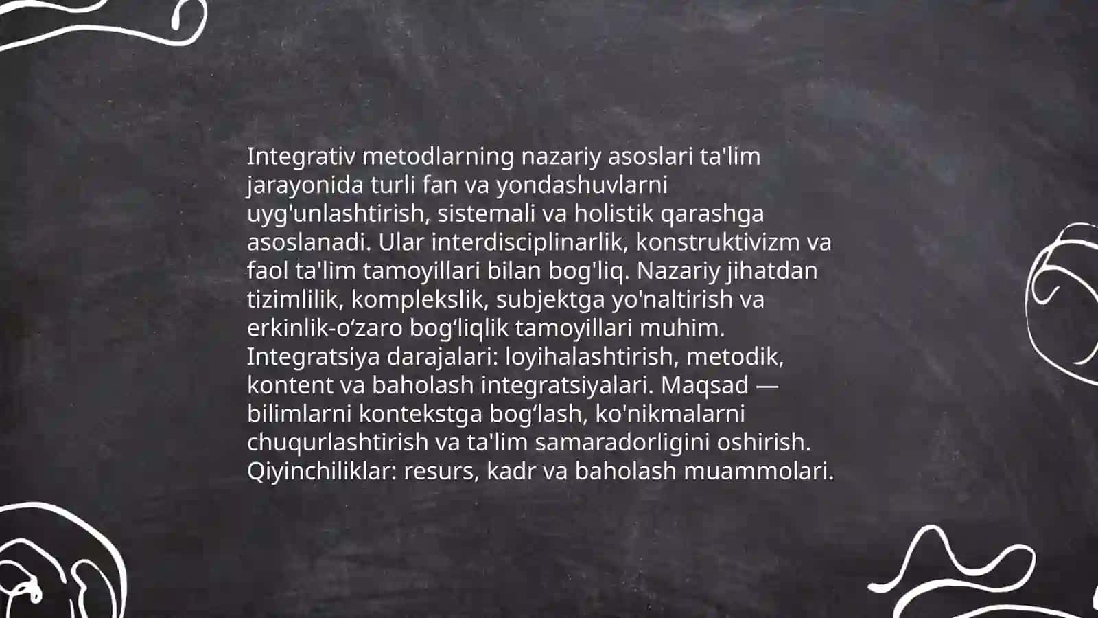 Integrativ metodlar 3