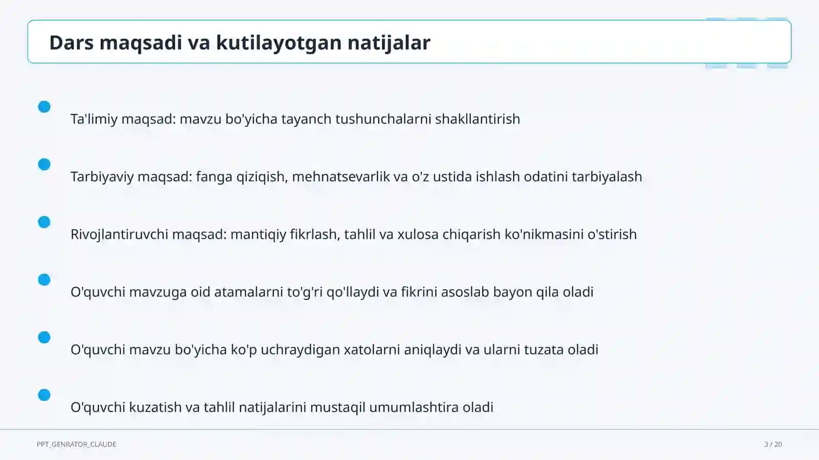Yoshlar va jamiyat: ijtimoiy faollik (10-sinf) 3