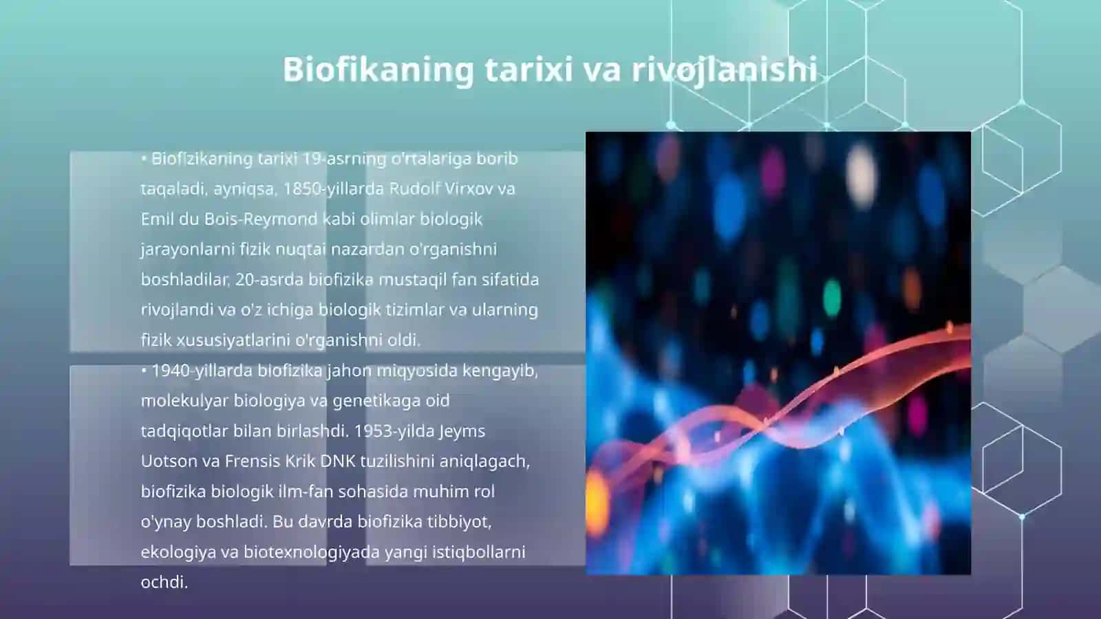 Biofizika asoslari 3