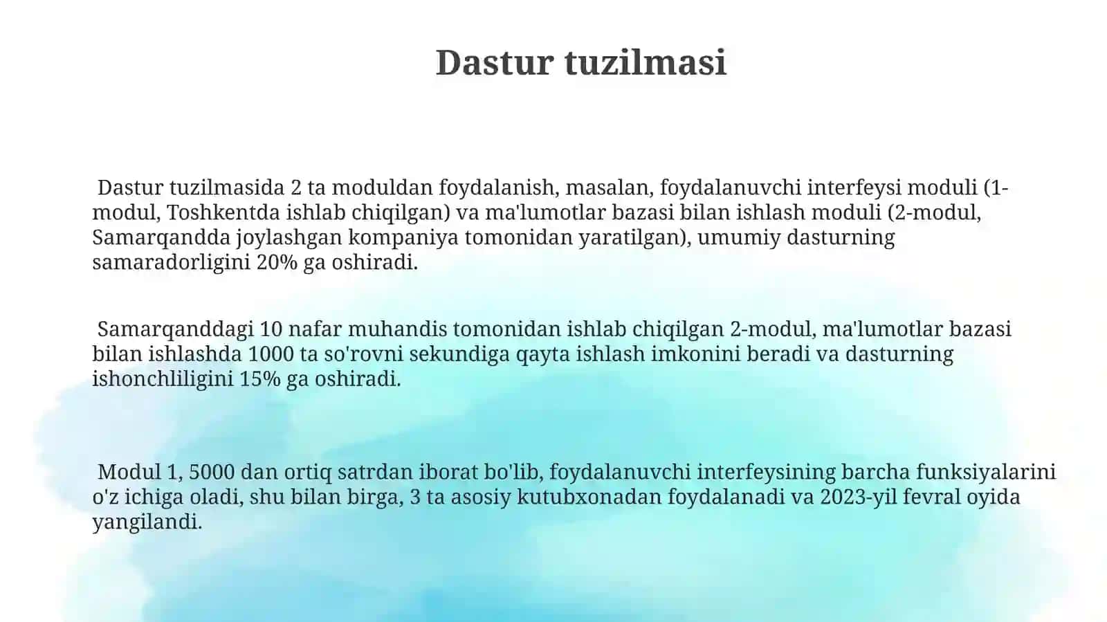 2-modda.Kodeksningvazifalari 3