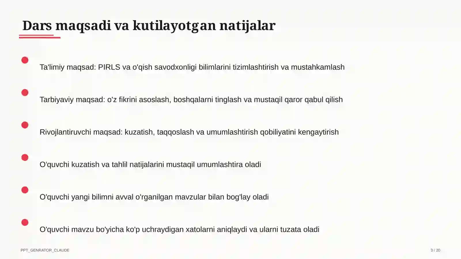 PIRLS va o'qish savodxonligi 3