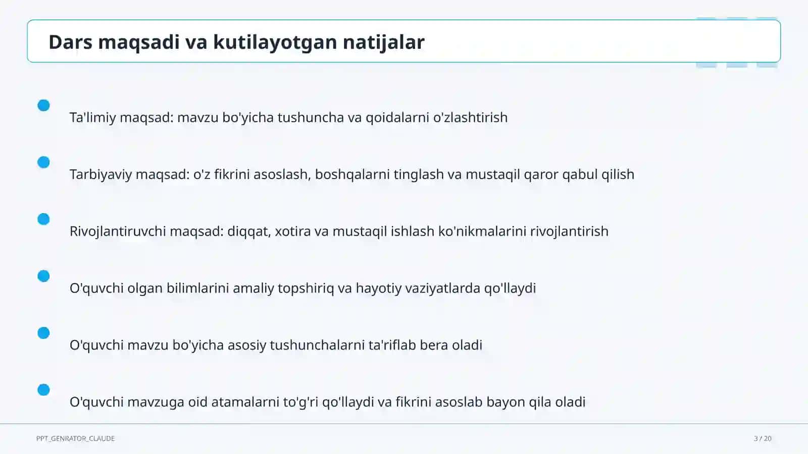 Sun'iy intellekt vositalari o'qituvchi uchun 3