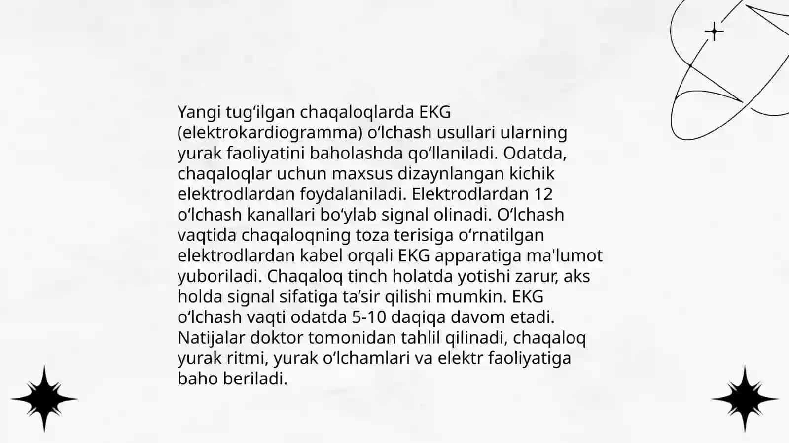 Neonatal EKG xususiyatlari 3