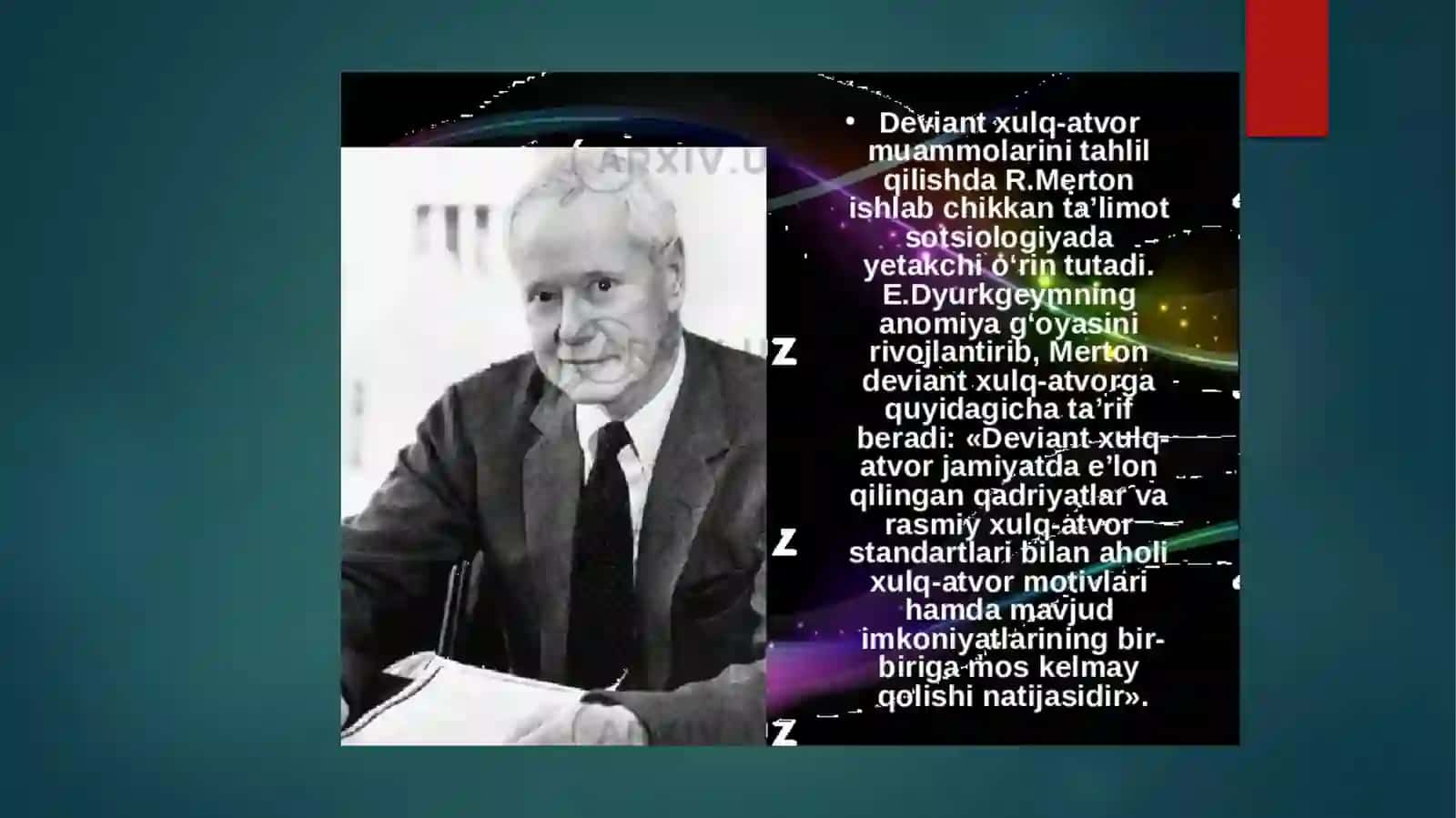 Deviant xulq va destruktiv xulq tushunchalari 3