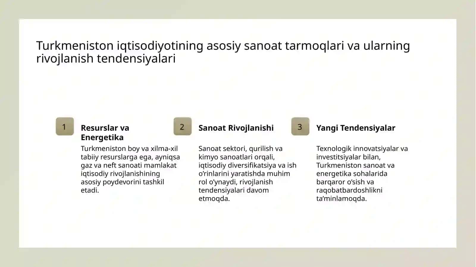 Turkmaniston iqtisdiy geografik va turistik tavsifi 3