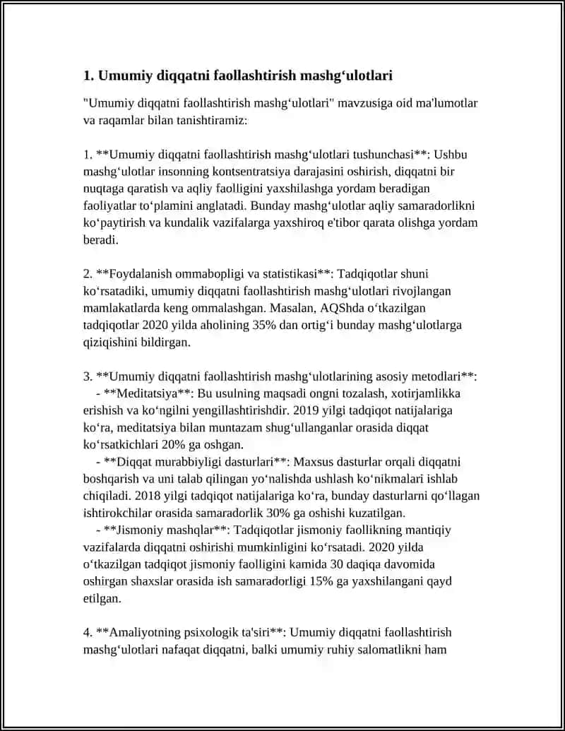 DIQQATNI RIVOJLANTIRUVCHI PSIXOLOGIK MASHG'ULOTLAR 3