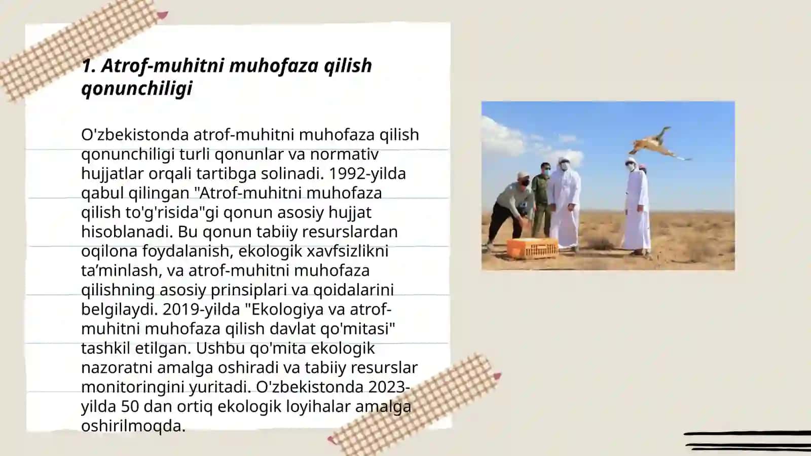 Ekologiya va tabiatni muhofaza qilish:qonun va tamoyillar 3