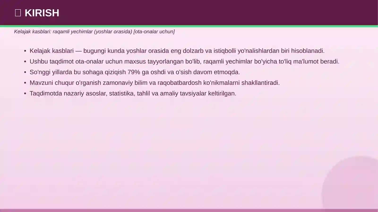 Professional Taqdimot 2026 3