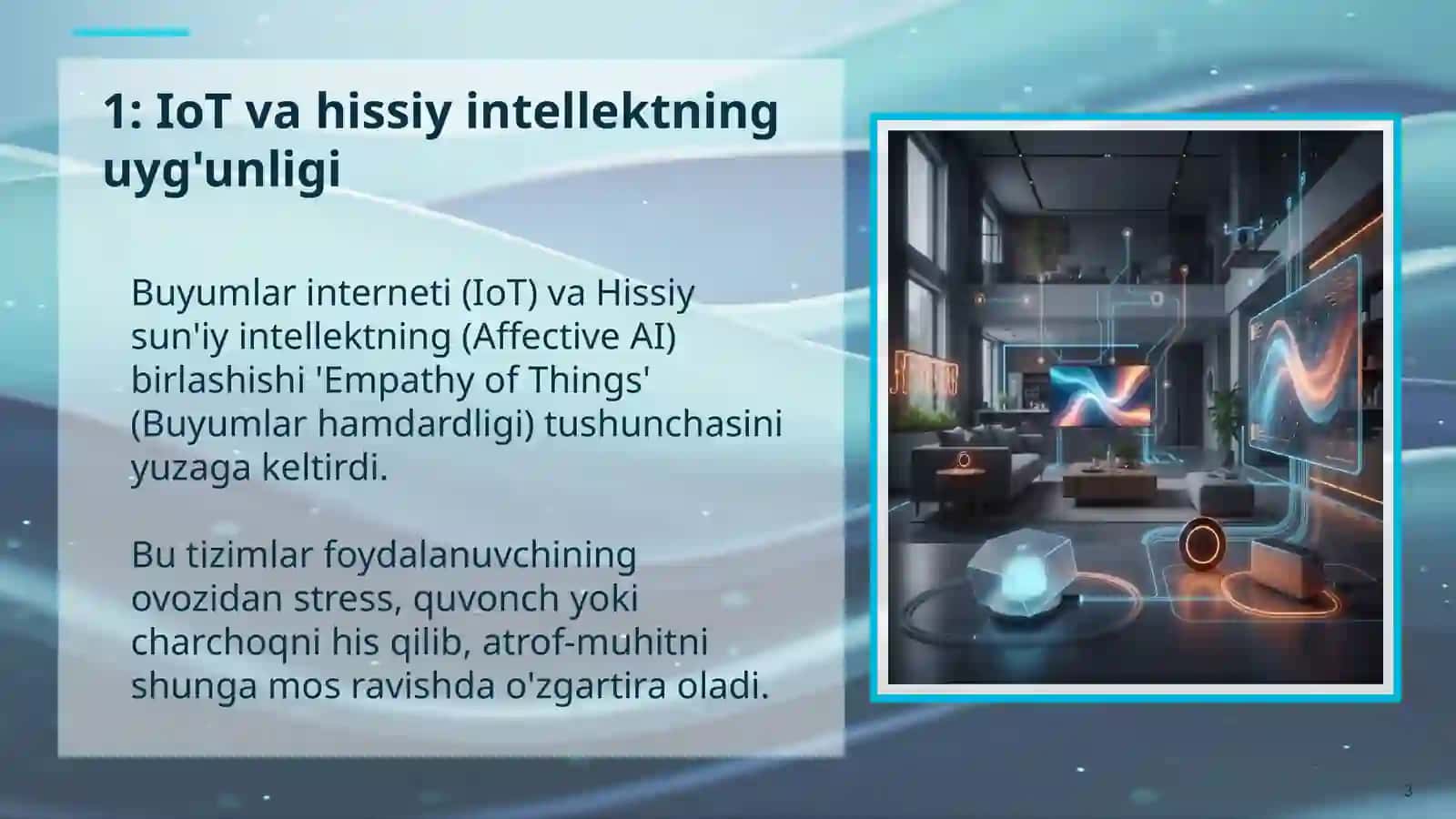 EMOTION-AWARE IOT: AUDIO SIGNAL ASOSIDA HIS-TUYG'ULARNI ANIQLASH 3