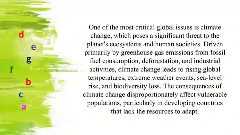 Global Problems 3