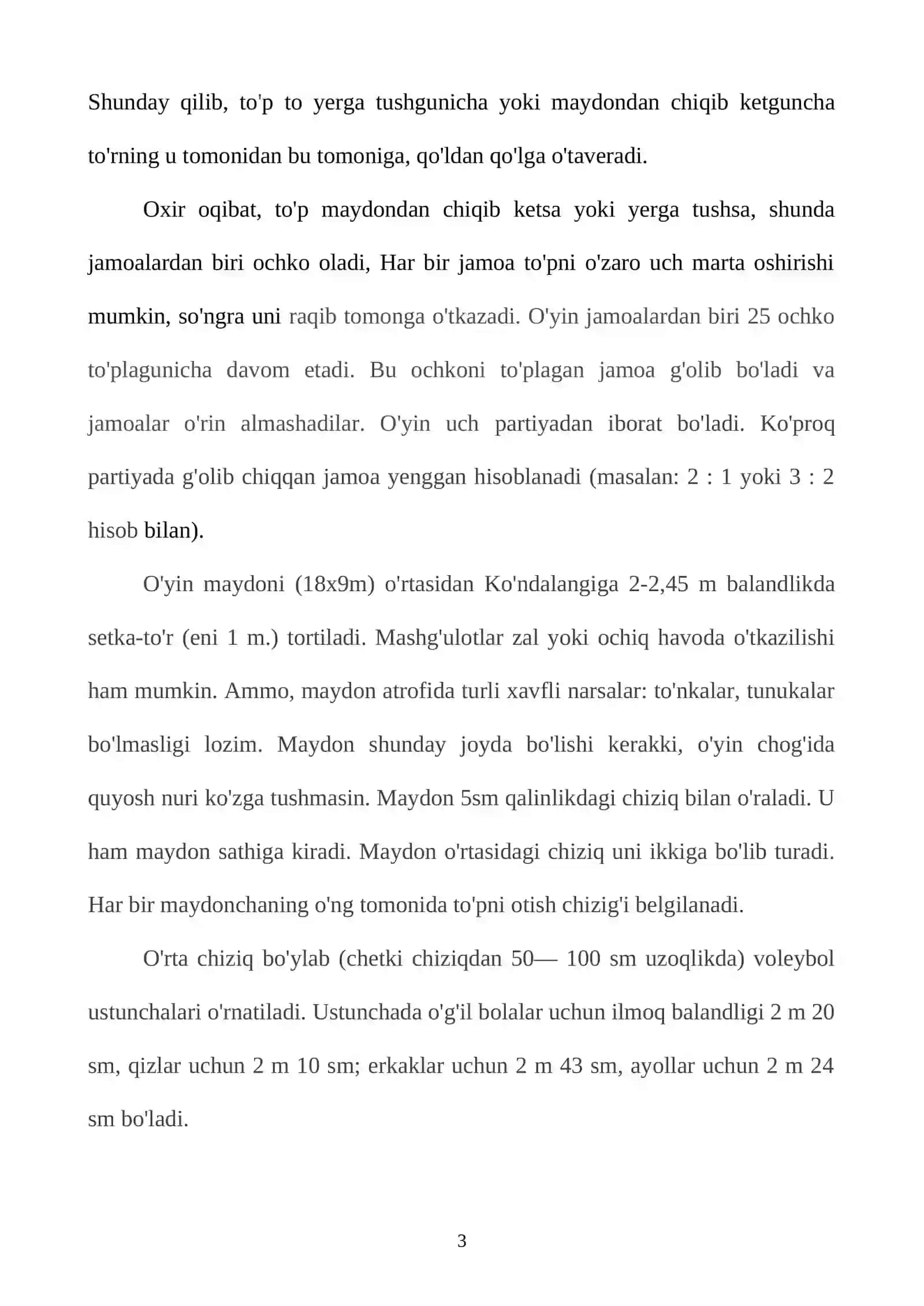 Voleybol xaqida qisqacha ma’lumot 3