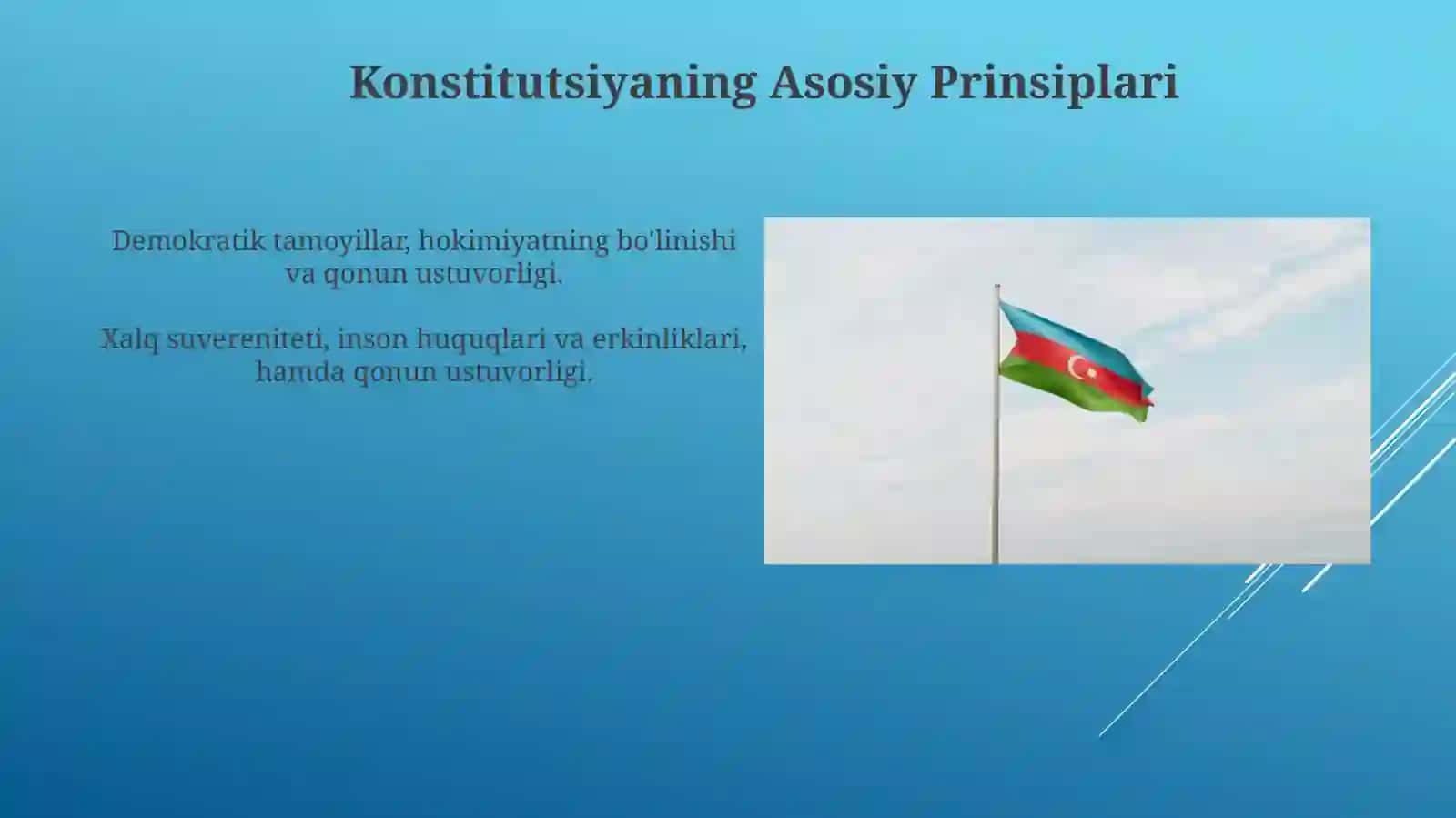 O'zbekiston Respublikasi Konstitutsiyasini organish fanidan maqola 3