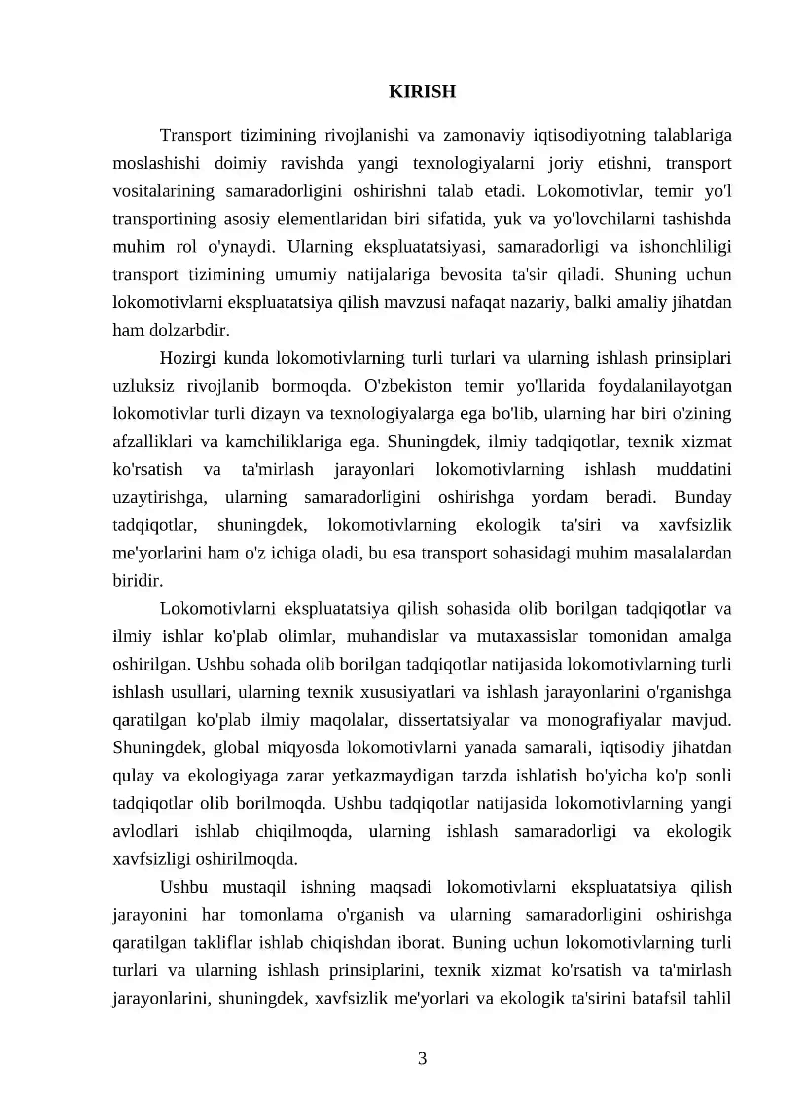 Lokomotivlarni ekspluatatsiya qilish 3