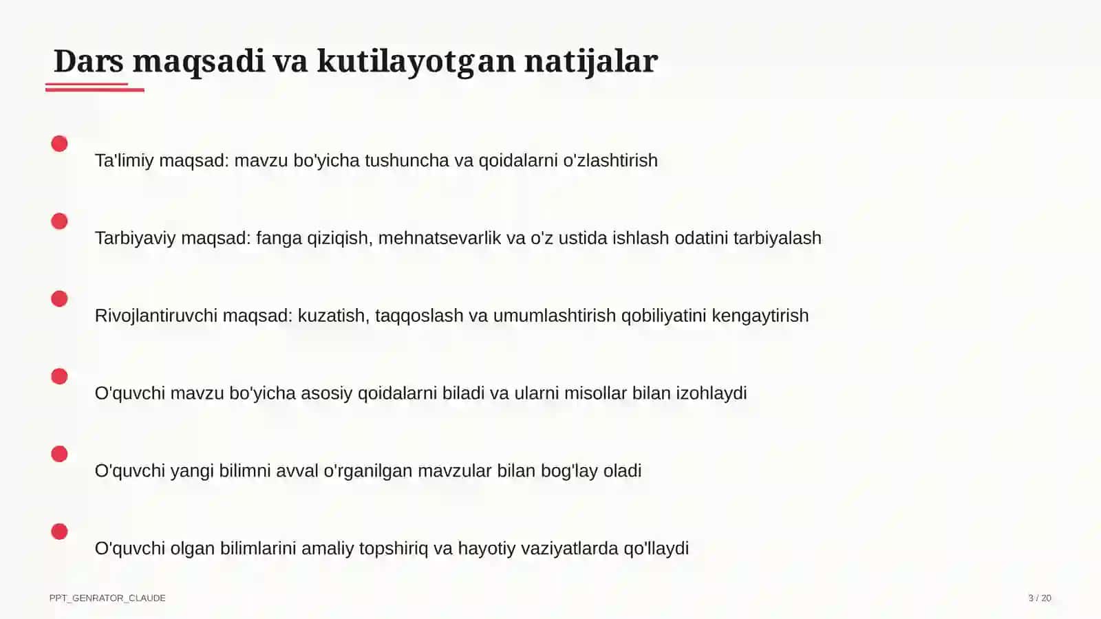 Sun'iy intellekt yordamchisi bilan dars ishlanmasi tuzish (2026) 3