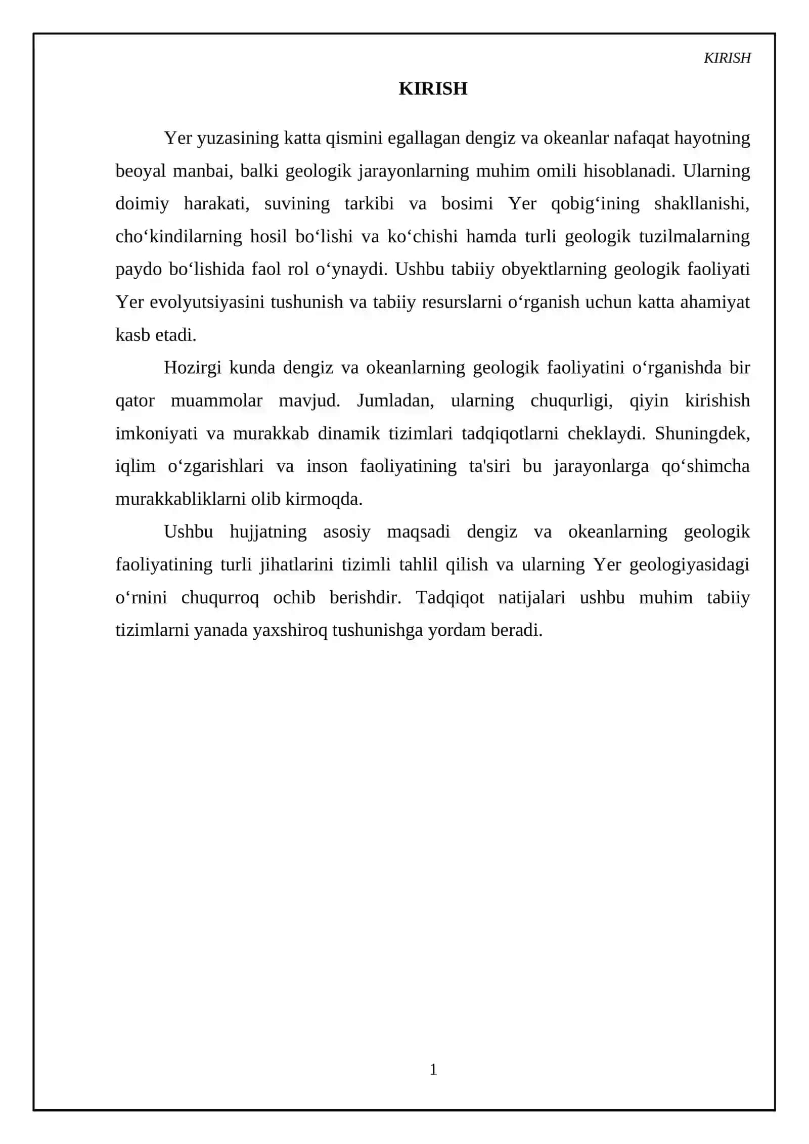 Dengiz va Okyenlarning geologik faoliyati 3