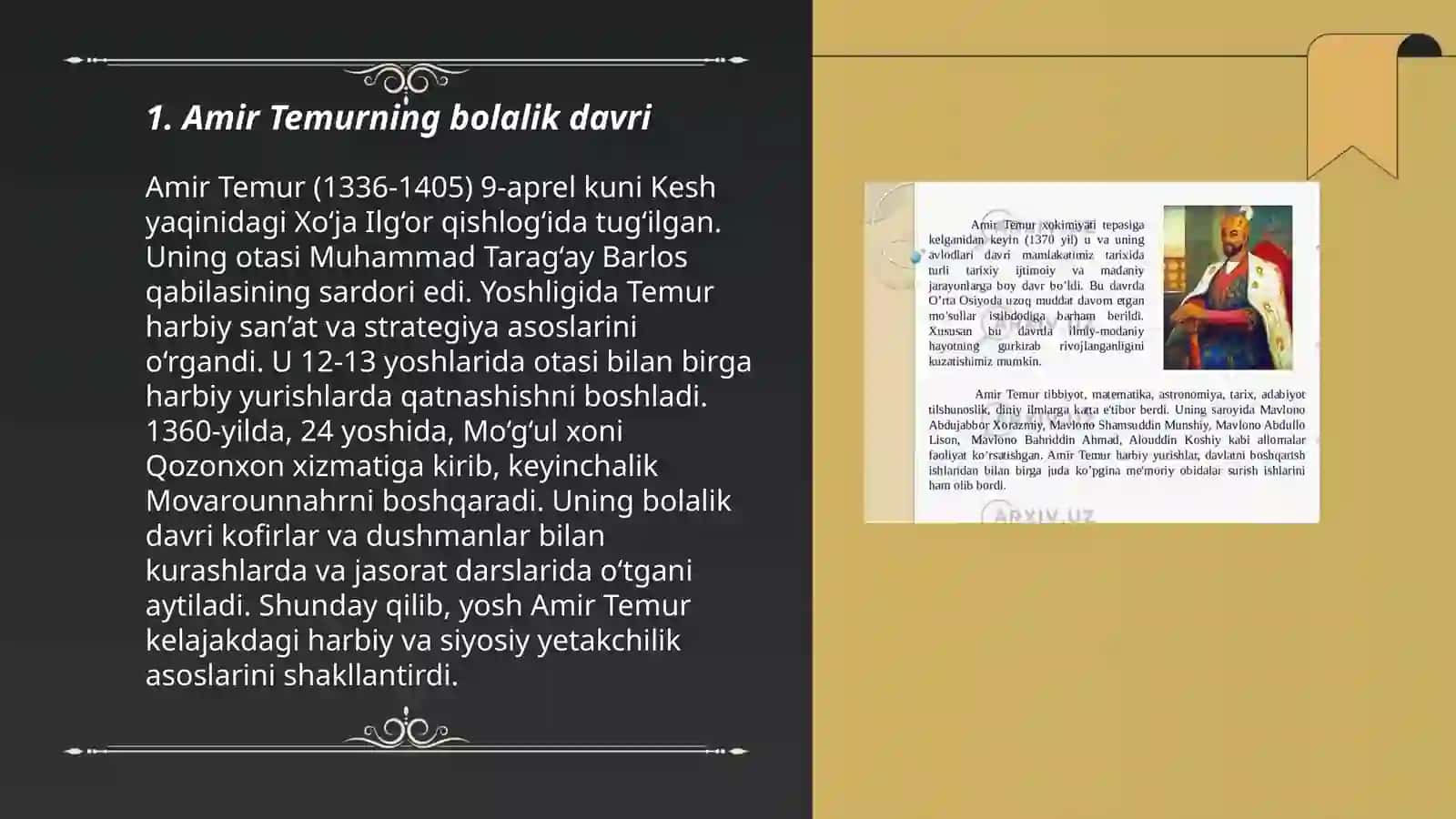 Amir Temur 3
