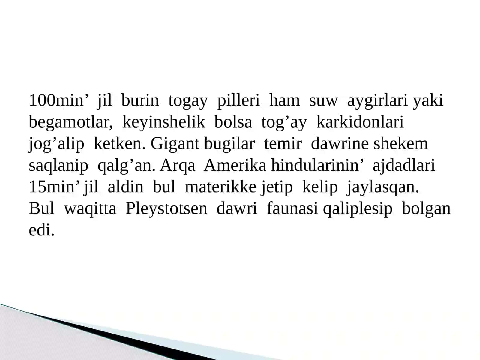 Seytmuratova Asiyanin' insan evolyuciyasi 3