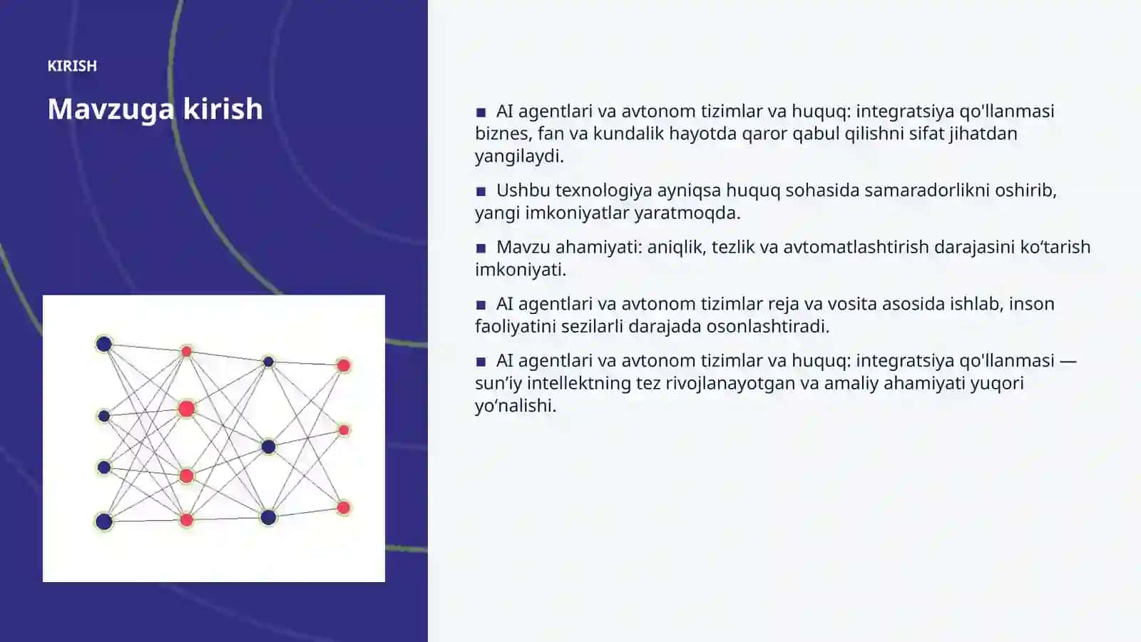 SUNʼIY INTELLEKT • PROFESSIONAL TAQDIMOT 3