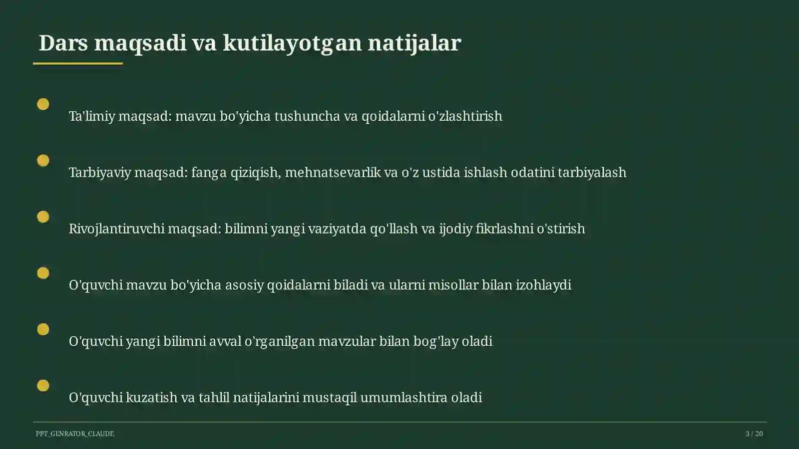 Kislorod: olinishi va xossalari (7-sinf) 3