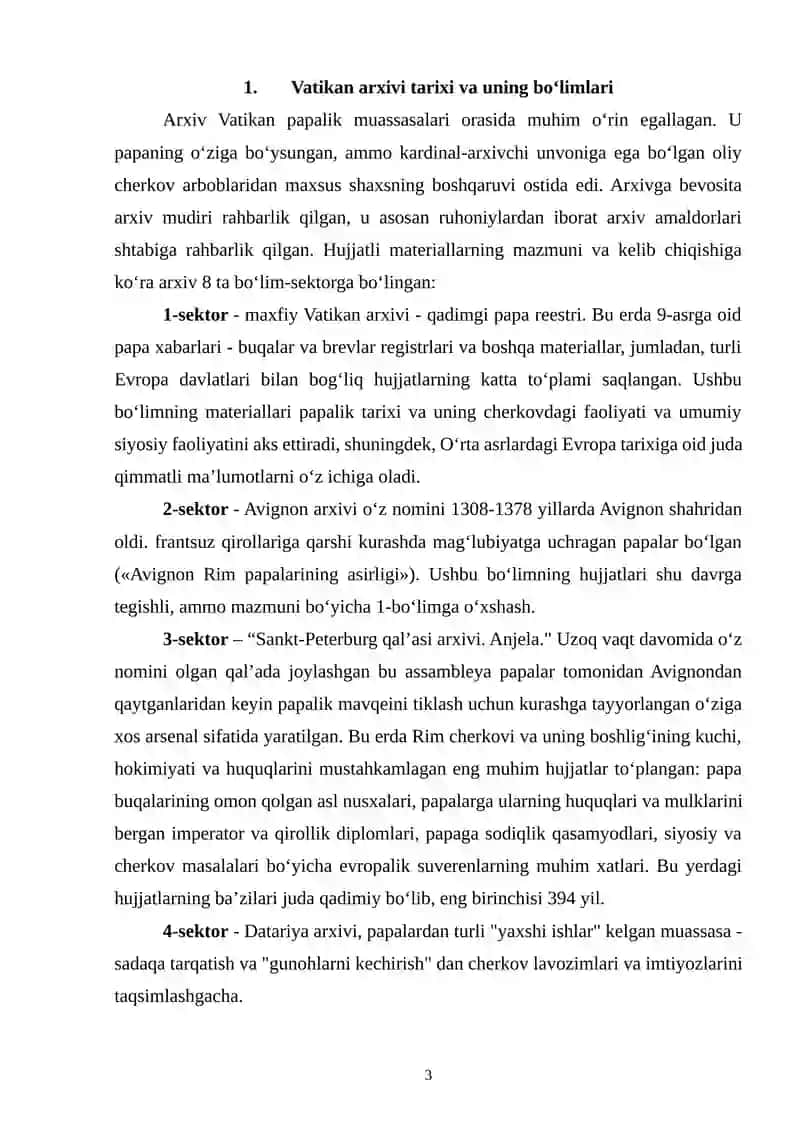 VATIKAN ARXIVI 3