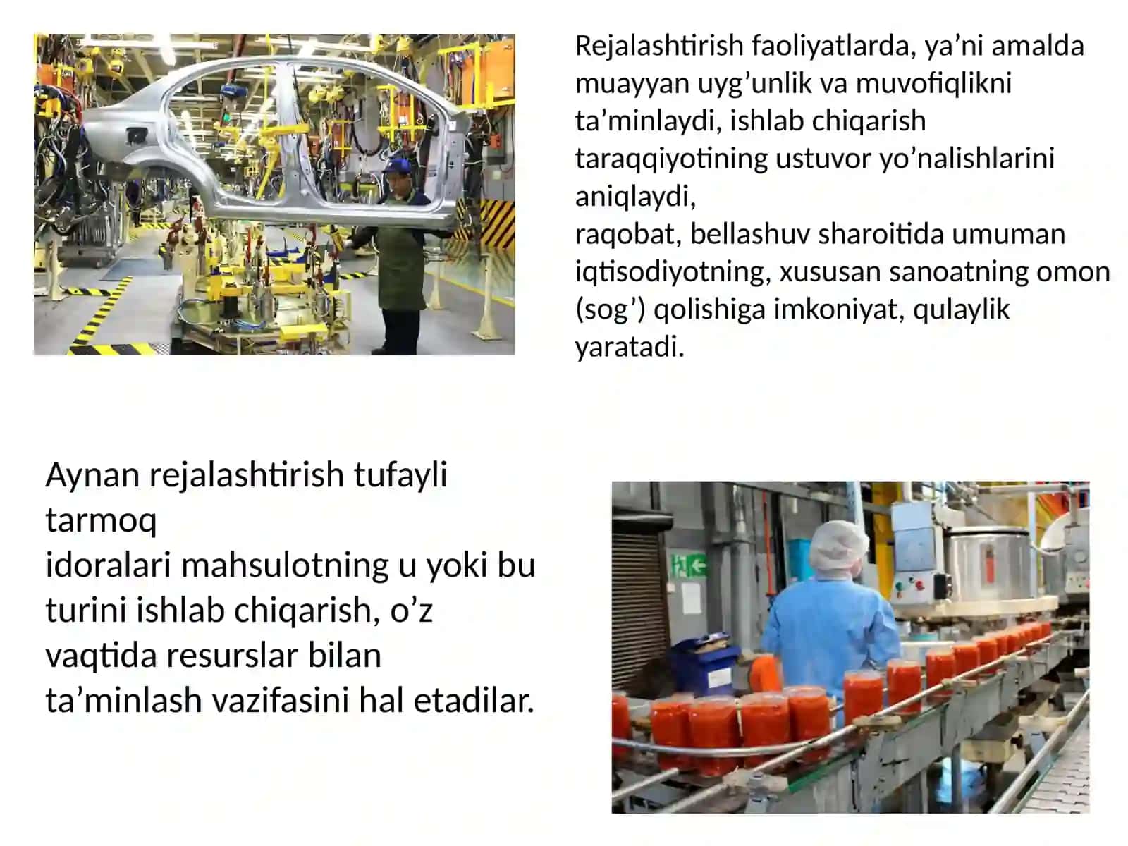 Sanoat ishlab chiqarishini prognoslash va rejalashtirish 3
