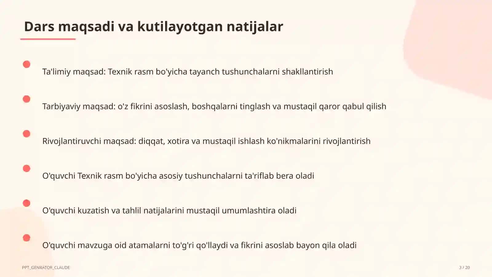 Texnik rasm (8-sinf) 3