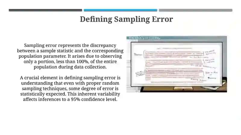 Sampling errors and their implications in data analysis 3