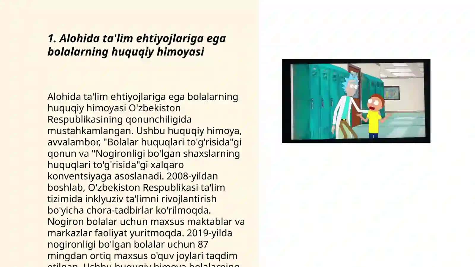 Alohida Ta'lim Ehtiyojlari 3