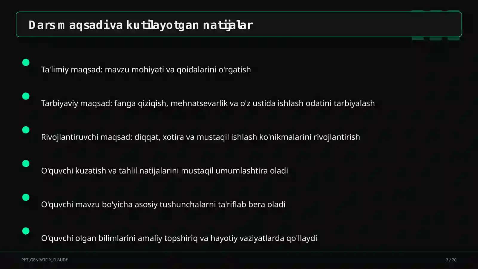 Global muammolar: iqlim o'zgarishi (11-sinf) 3