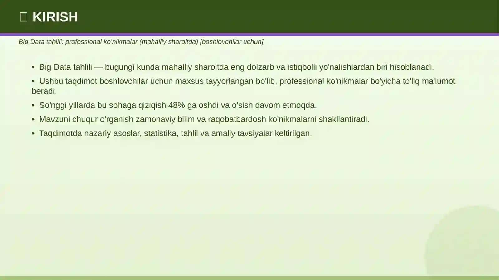 BIG DATA TAHLILI 3