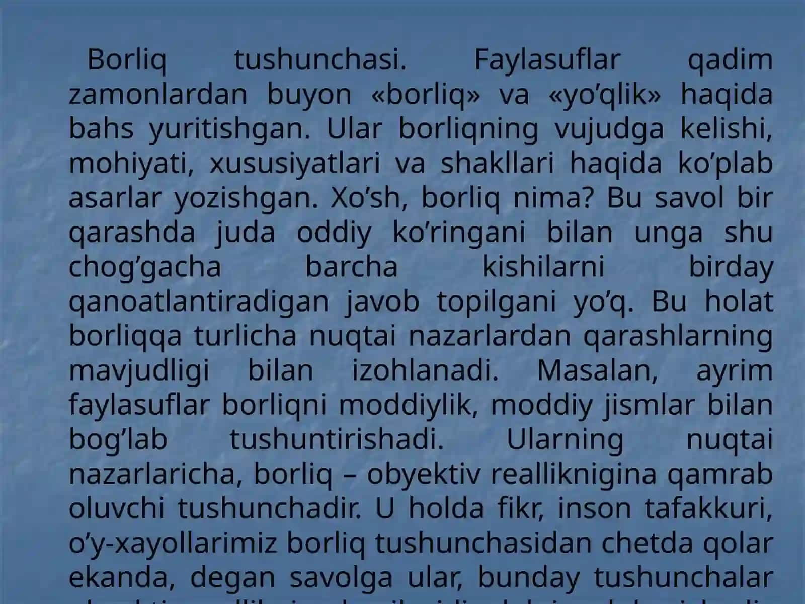 ILHOMOV MUSTAFONING “Falsafa” fanidan MUSTAQIL ISHI 3