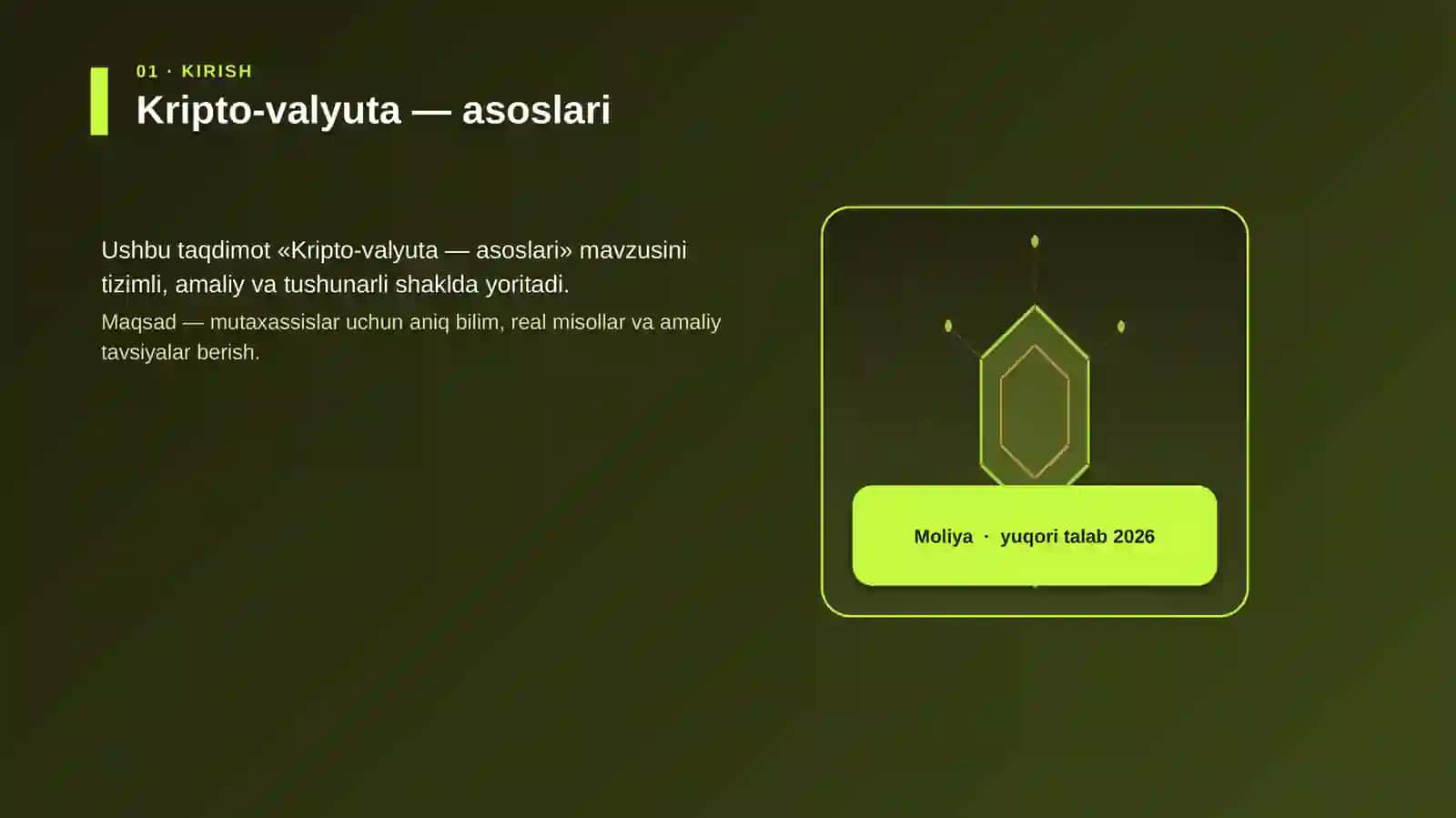 Kripto-valyuta — asoslari 3