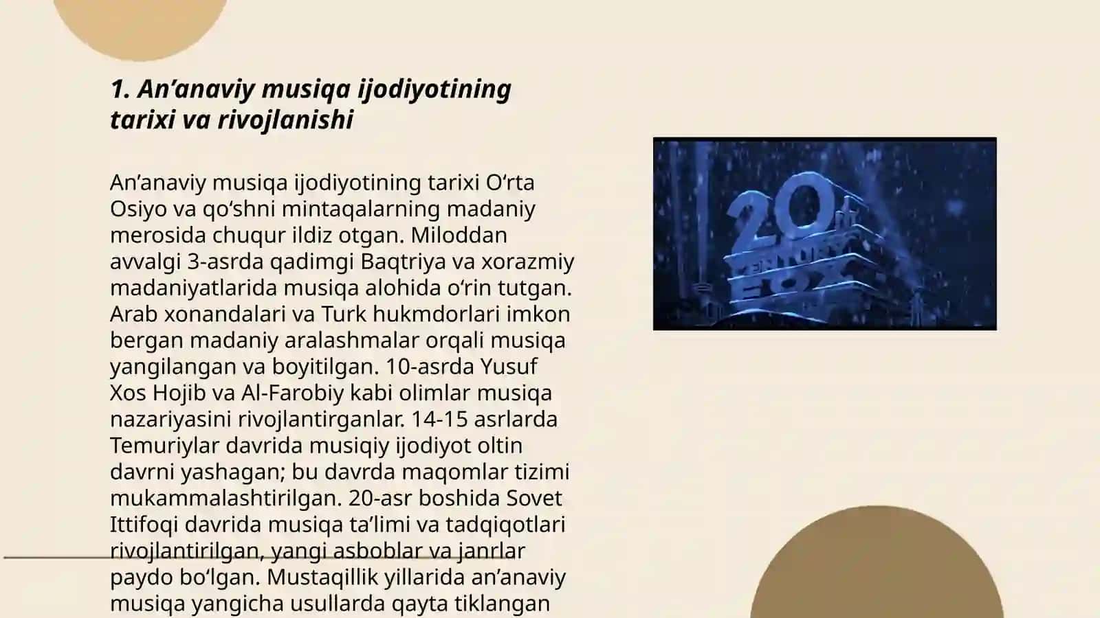 An’anaviy musiqa ijodiyoti XX asr madaniyati tizimida 3