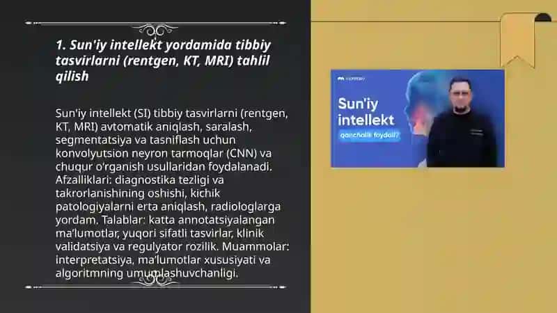 Tibbiyotda sun'iy intellekt 3