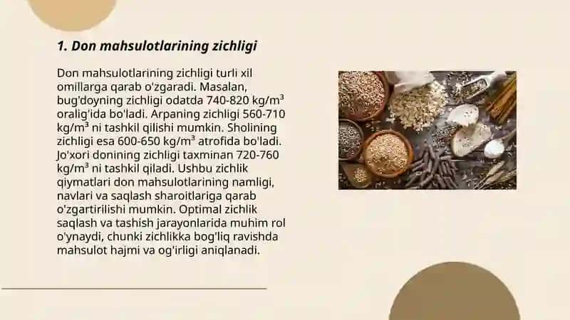 Don va don mahsulotlarini fizik xossalari 3