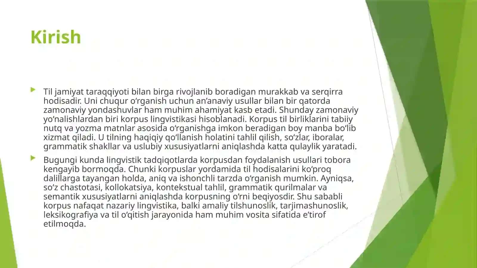 Lingvistik tadqiqotlarda korpusdan foydalanish usullari 3