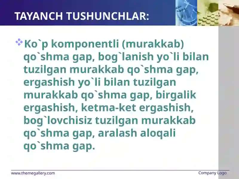 murakkab qoʻshma gaplar 3
