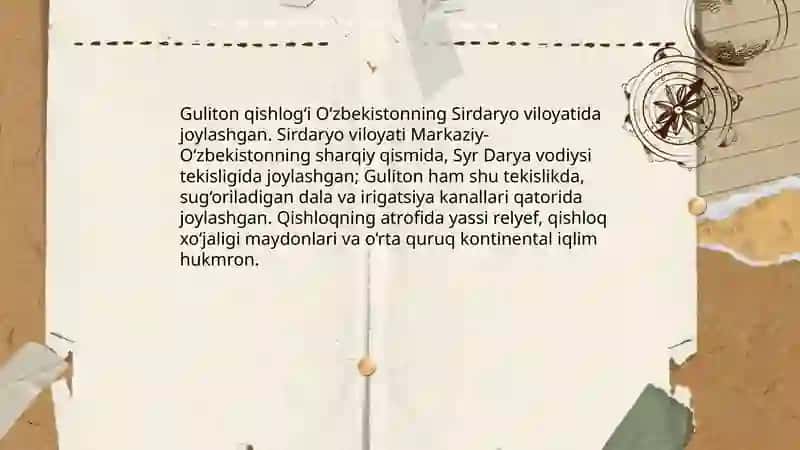 Guliton haqida malumot 3