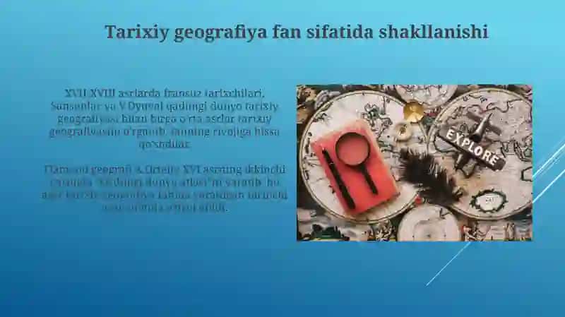 Tarixiy geografiya fanining yevropa va rossiya hududida rivojlanishi 3
