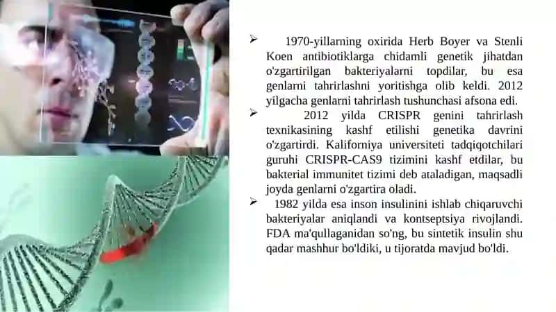 CRISPR texnologiyasi asosida nazariy gen tahrirlash loyihasini yaratish 3