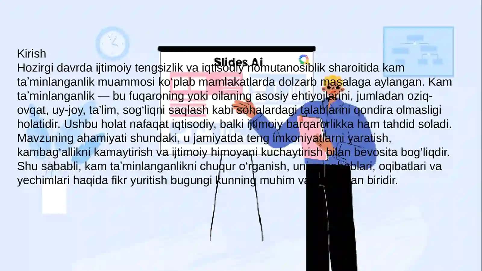 Kam taʼminlanganlik Ijtimoiy muammo sifatida 3