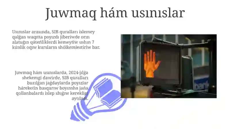 Juwmaq hám usınıslar 3