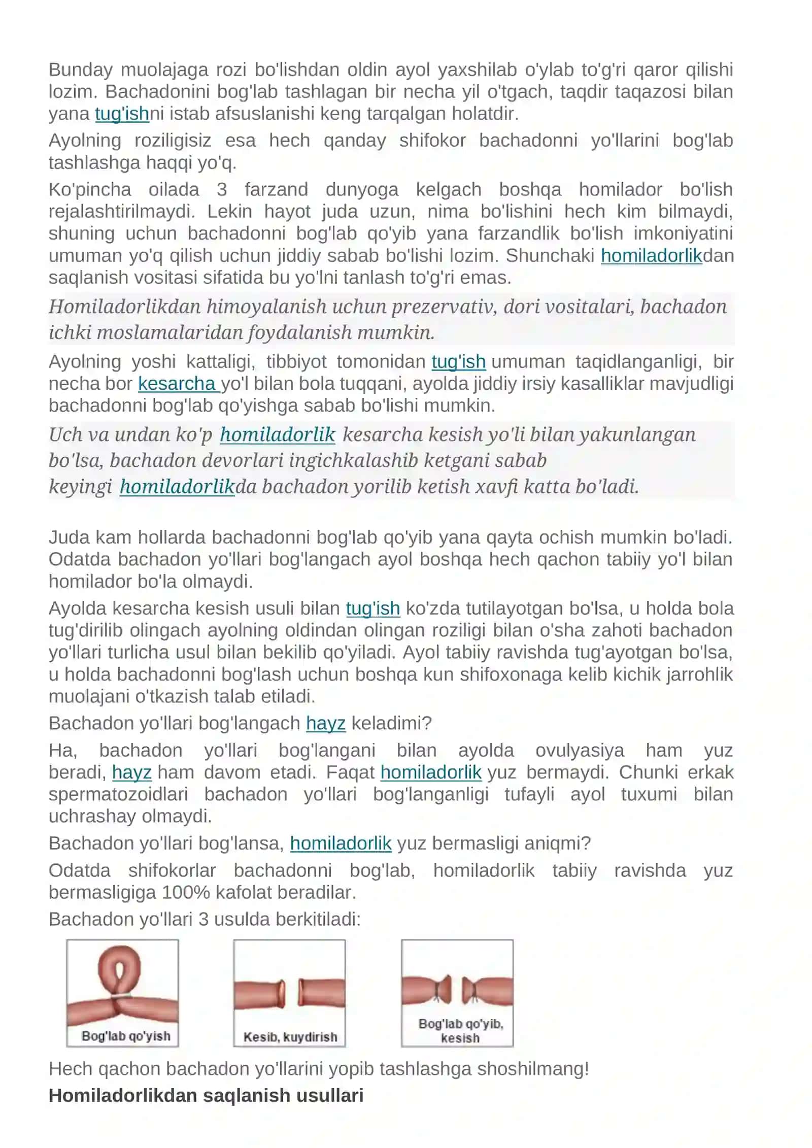 Homiladorlikdan saqlanish 3