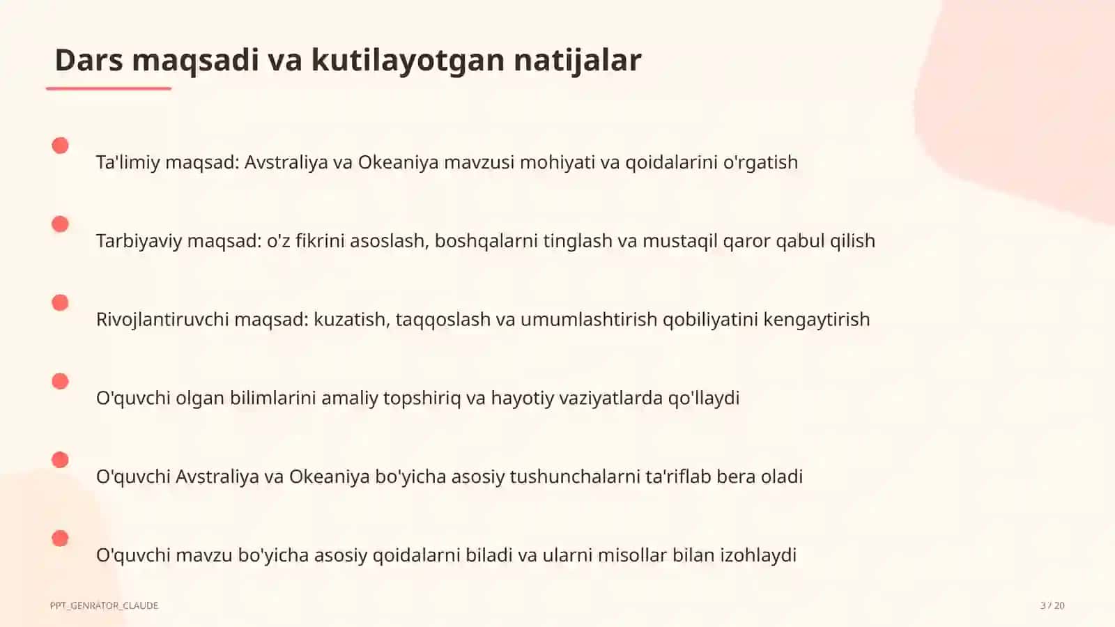 Avstraliya va Okeaniya (7-sinf) 3